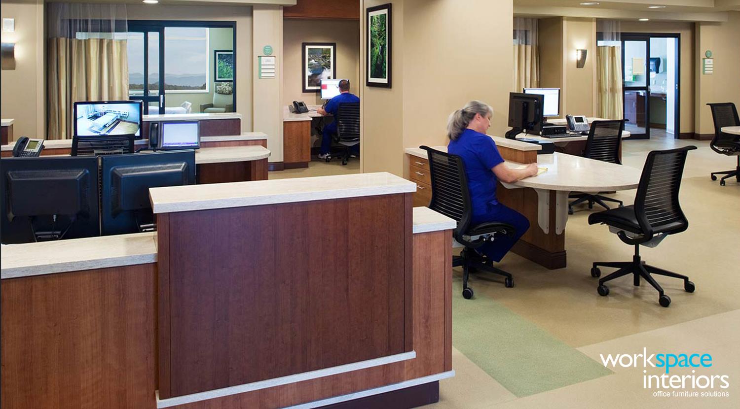 Johnston Memorial Hospital WorkSpace Interiors
