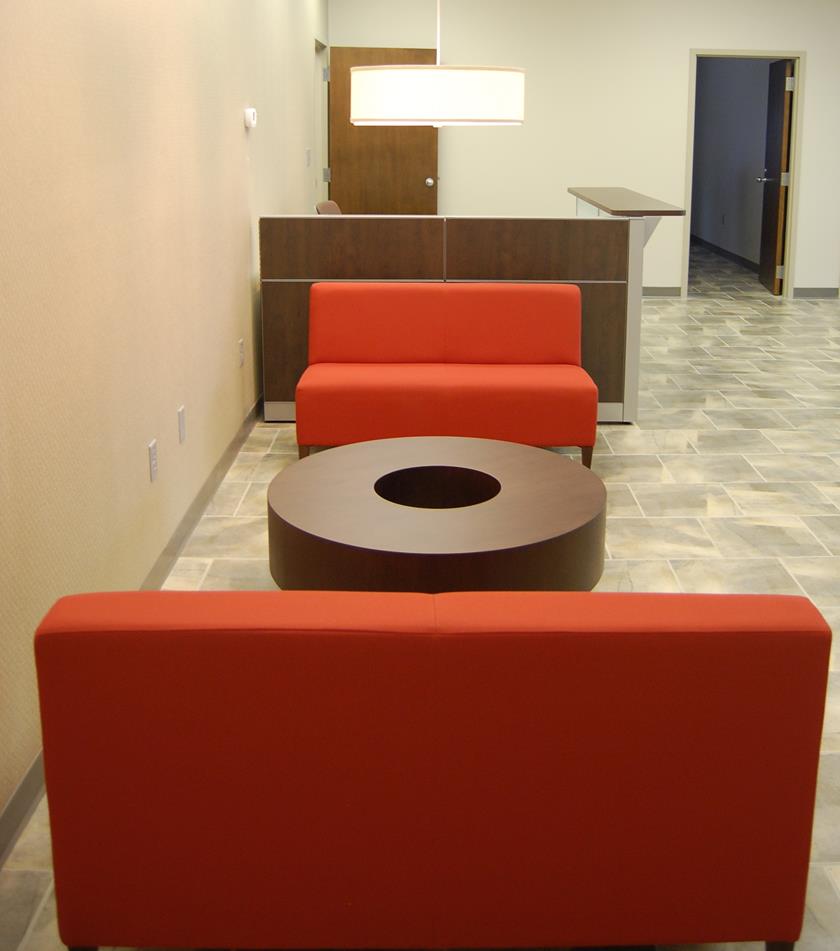 Leclerc Foods waiting area