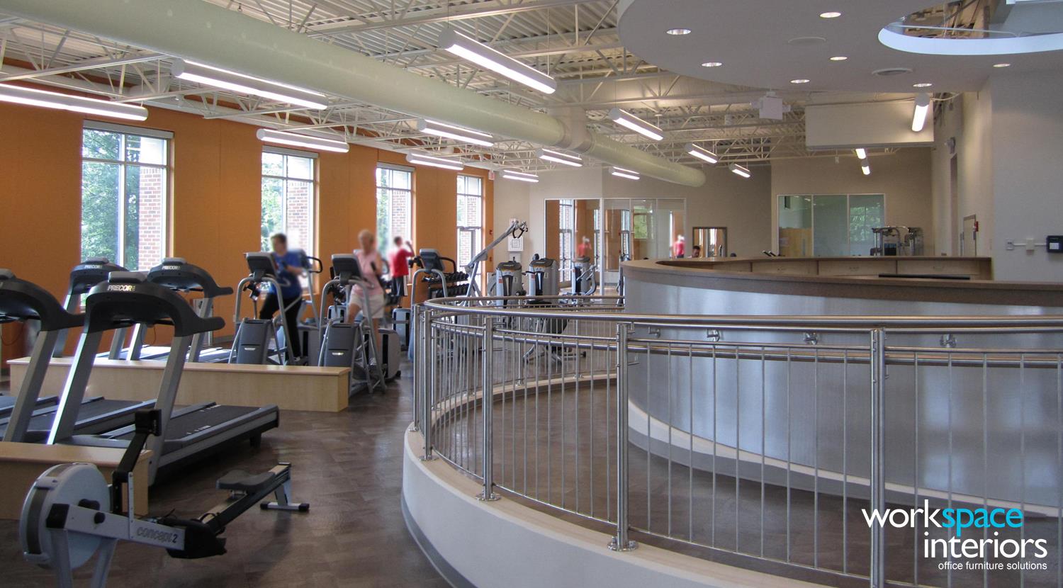 Milligan College Gilliam Wellness Center interior photo