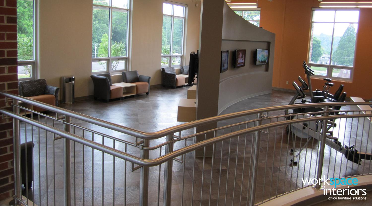 Milligan College Gilliam Wellness Center interior photo