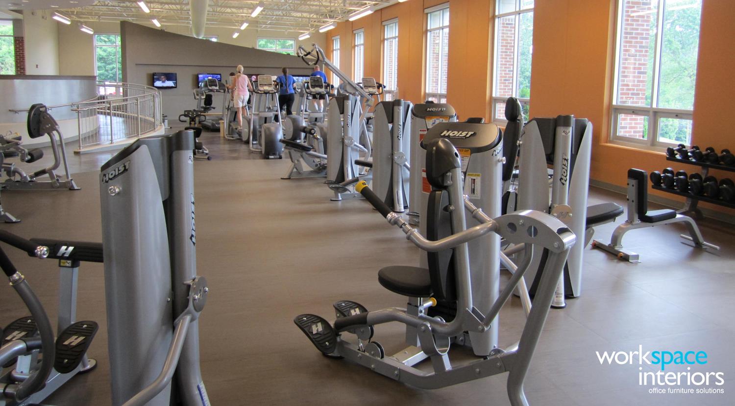 Milligan College Gilliam Wellness Center interior photo