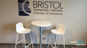 Bristol Chamber of Commerce Collaboratory seating area