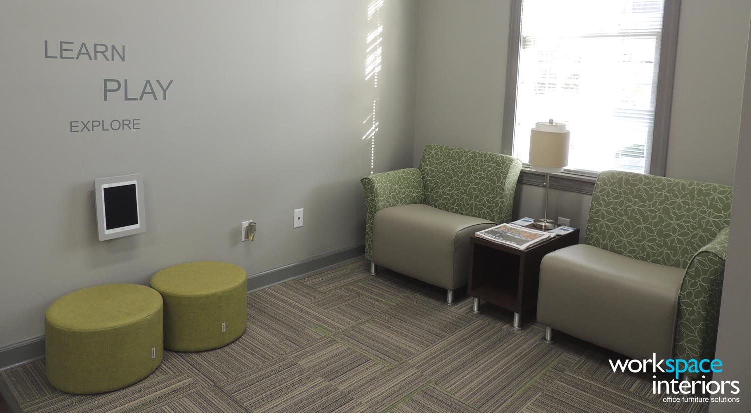 New Peoples Bank waiting area