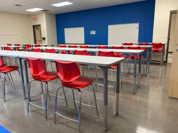 Sullivan East Middle School classroom