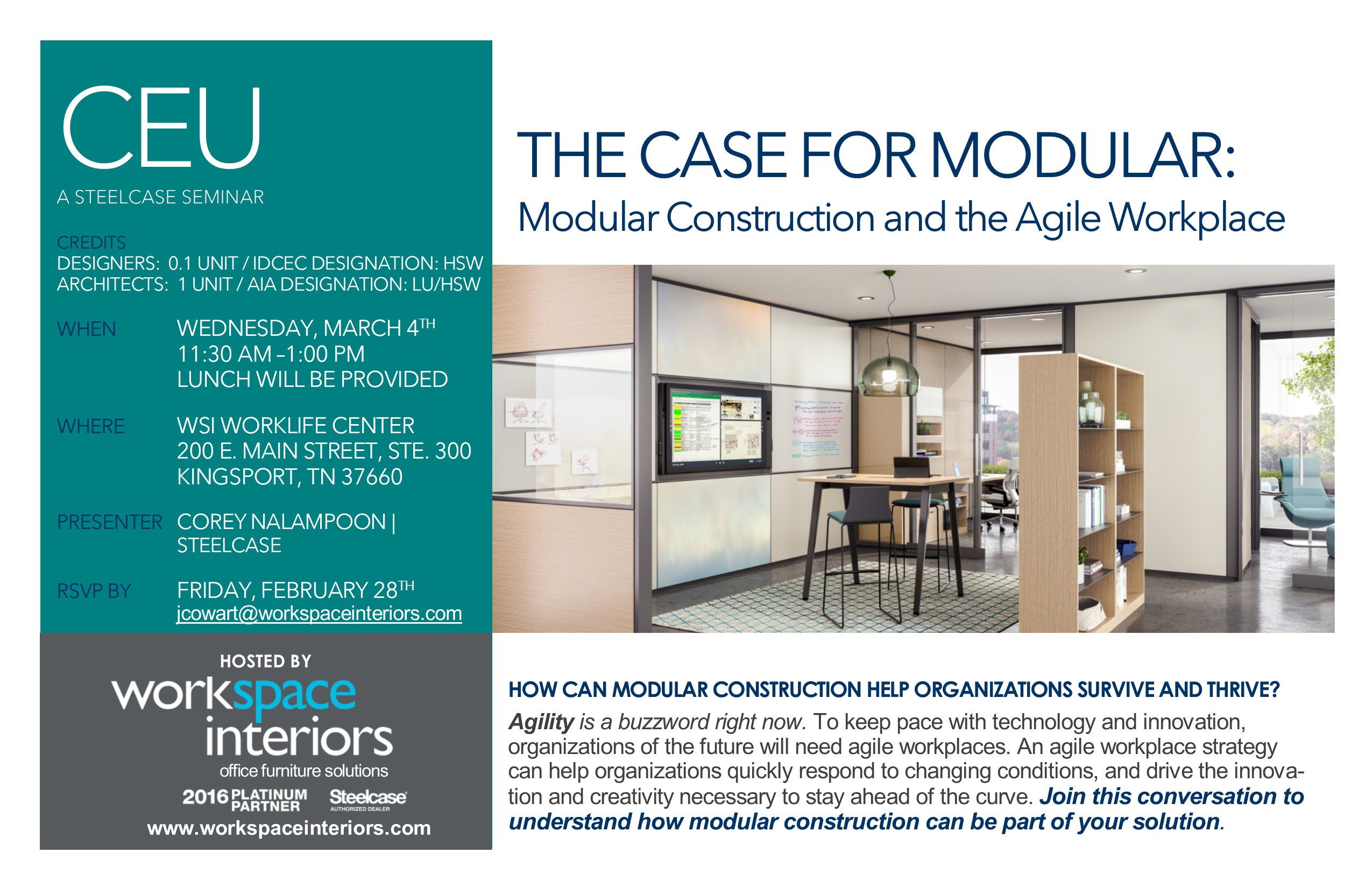 CEU The Case for Modular Construction evite