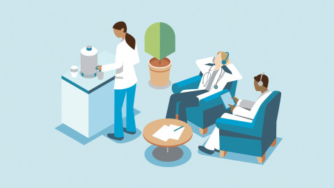 healthcare workers